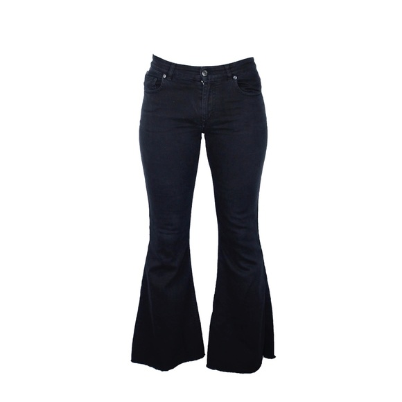 Tom Ford Black Flared Bell Bottom Jeans